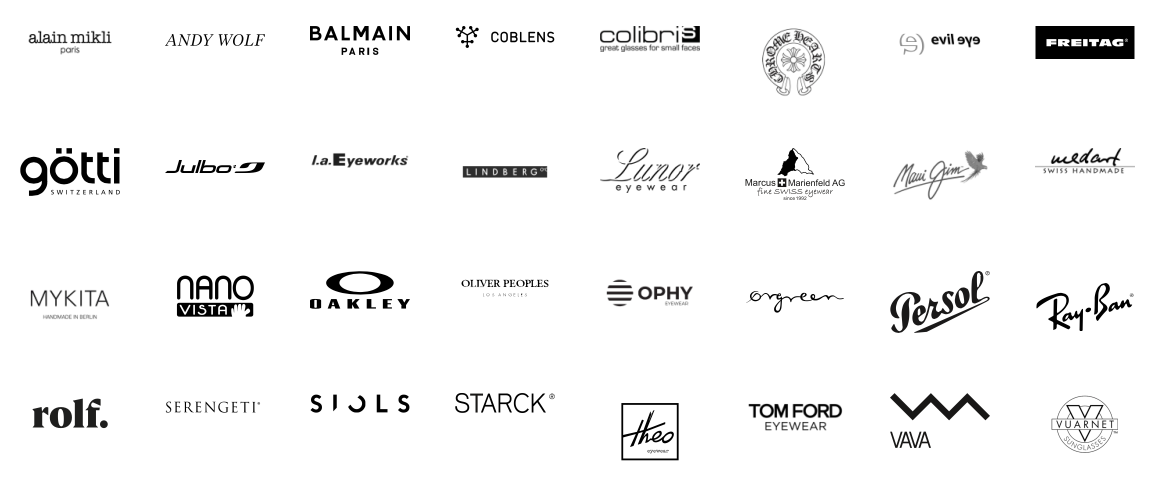 Our brands - Optik Gstaad